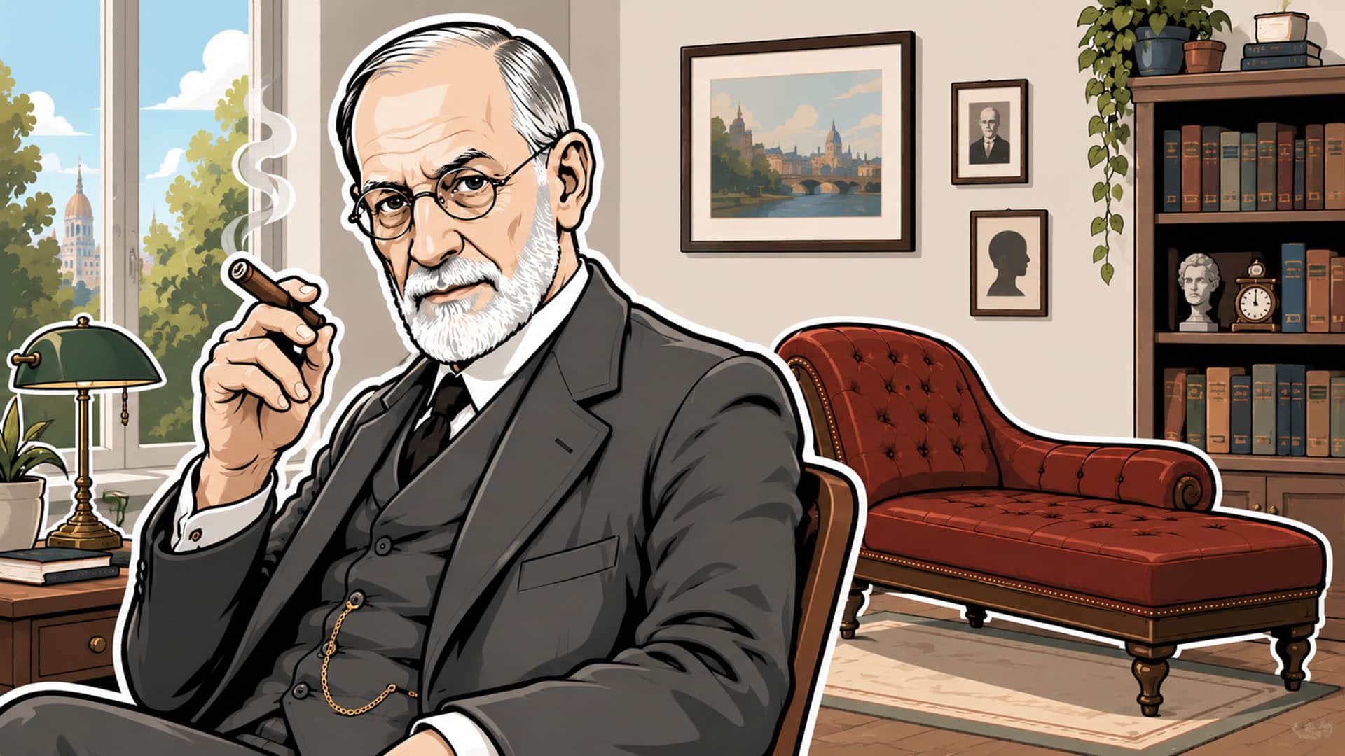 Sigmund Freud Office Couch Vienna