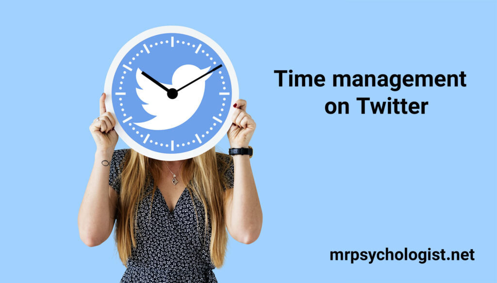 Time management strategies on twitter